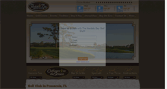 Desktop Screenshot of perdidobaygolf.com